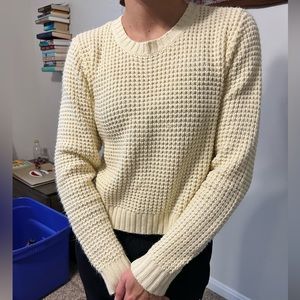 LA HEARTS CROPPED SWEATER
